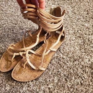 size 7.5 Sam Edelman ginette gladiator sandals